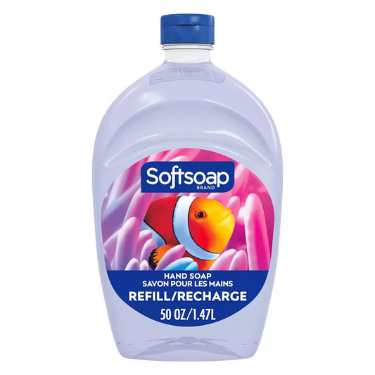 Softsoap Liquid Hand Soap Refill, Aquarium Series - 50 Fluid Ounce