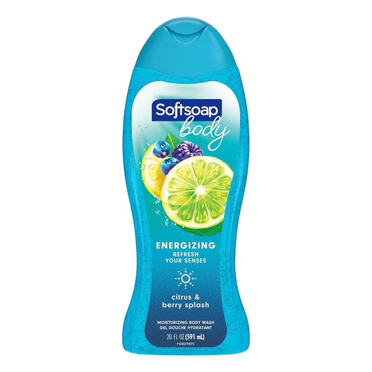 Softsoap Moisturizing Body Wash, Citrus Splash & Berries, 591 Ml
