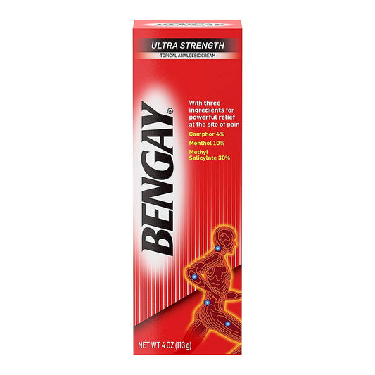 Bengay Ultra Strength Pain Relieving Cream, 4 Oz