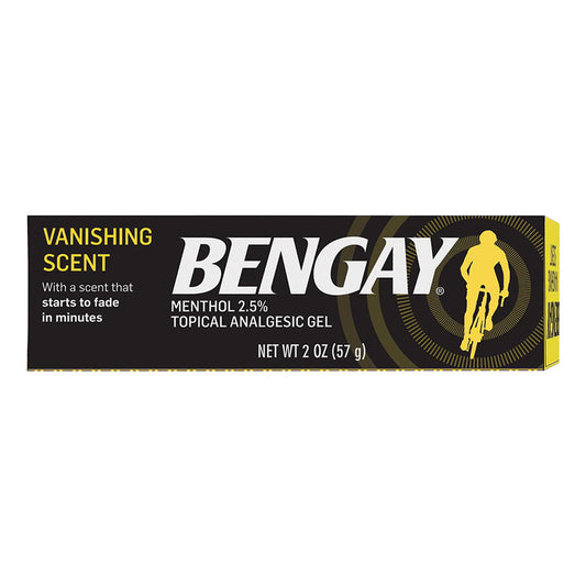 Bengay Vanishing Scent Non-Greasy Pain Relief Gel - 2.0 Oz