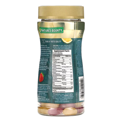 Natures Bounty Multi Jelly Beans, Strawberry Lemonade, 90 Jelly Beans