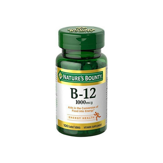 Nature'S Bounty Vitamin B-12 1000 Mcg Tablets 100 Ea