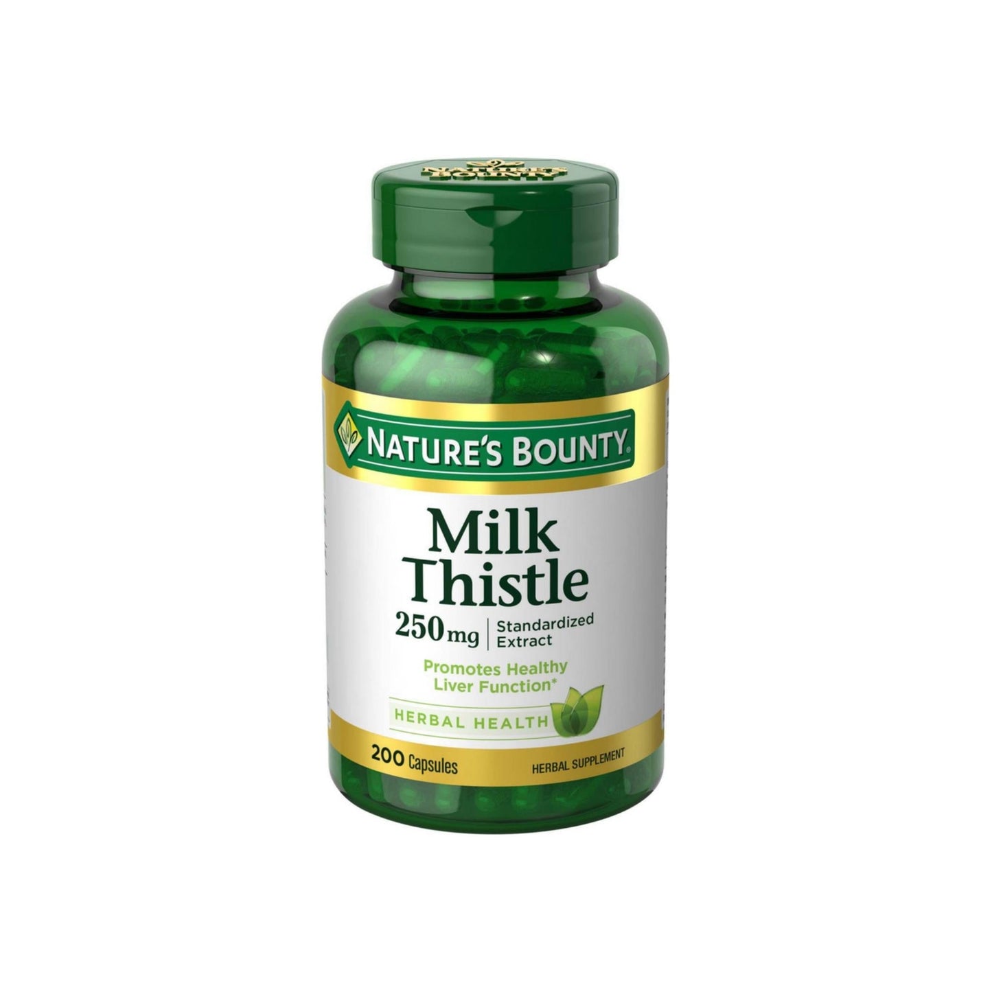 Nature'S Bounty Milk Thistle 250 Mg Capsules 200 Ea