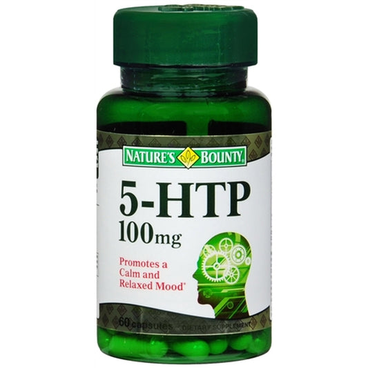 Nature'S Bounty 5-Htp 100 Mg Capsules 60 Ea
