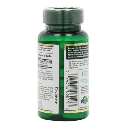 Nature'S Bounty L-Lysine 1000 Mg Tablets 60 Ea