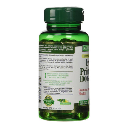 Nature'S Bounty Evening Primrose Oil 1000 Mg Softgels 60 Ea