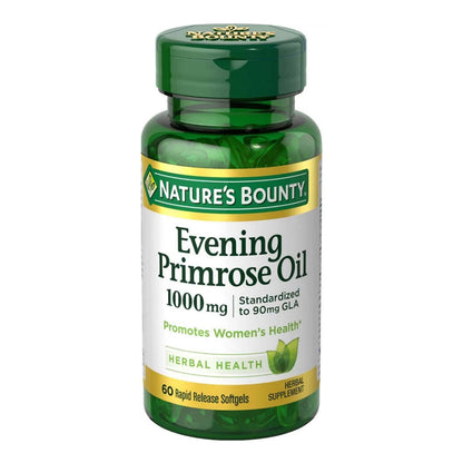 Nature'S Bounty Evening Primrose Oil 1000 Mg Softgels 60 Ea