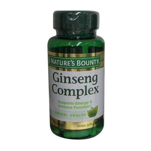 Nature'S Bounty Ginseng Complex Herbal Health CareCapsules 75 Ea