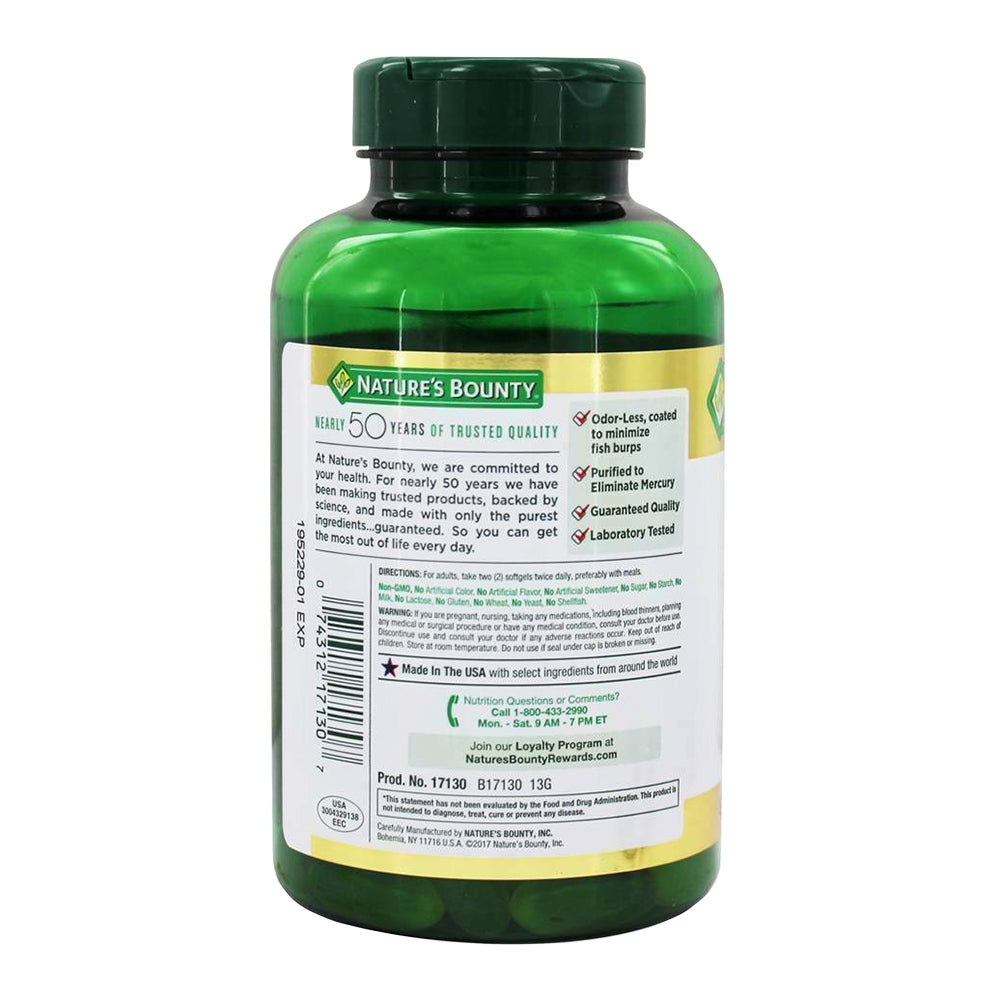 Nature'S Bounty Fish 2400 Mg Oilsoftgels 90 Ea