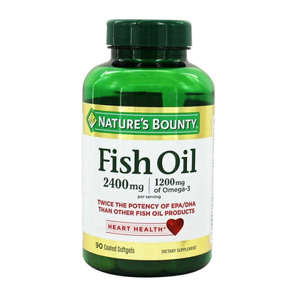 Nature'S Bounty Fish 2400 Mg Oilsoftgels 90 Ea
