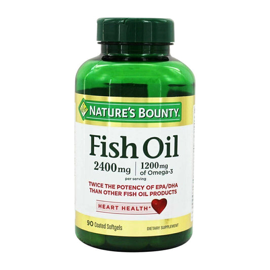 Nature'S Bounty Fish 2400 Mg Oilsoftgels 90 Ea