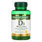 Natures Bounty D3, 50 Mcg (2,000 Iu), Rapid Release Softgels - 240 Count
