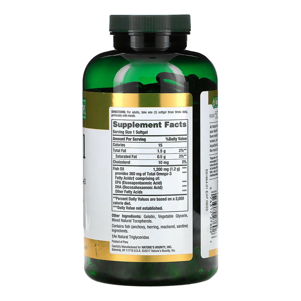 Nature'S Bounty Omega-3 Fish Oil