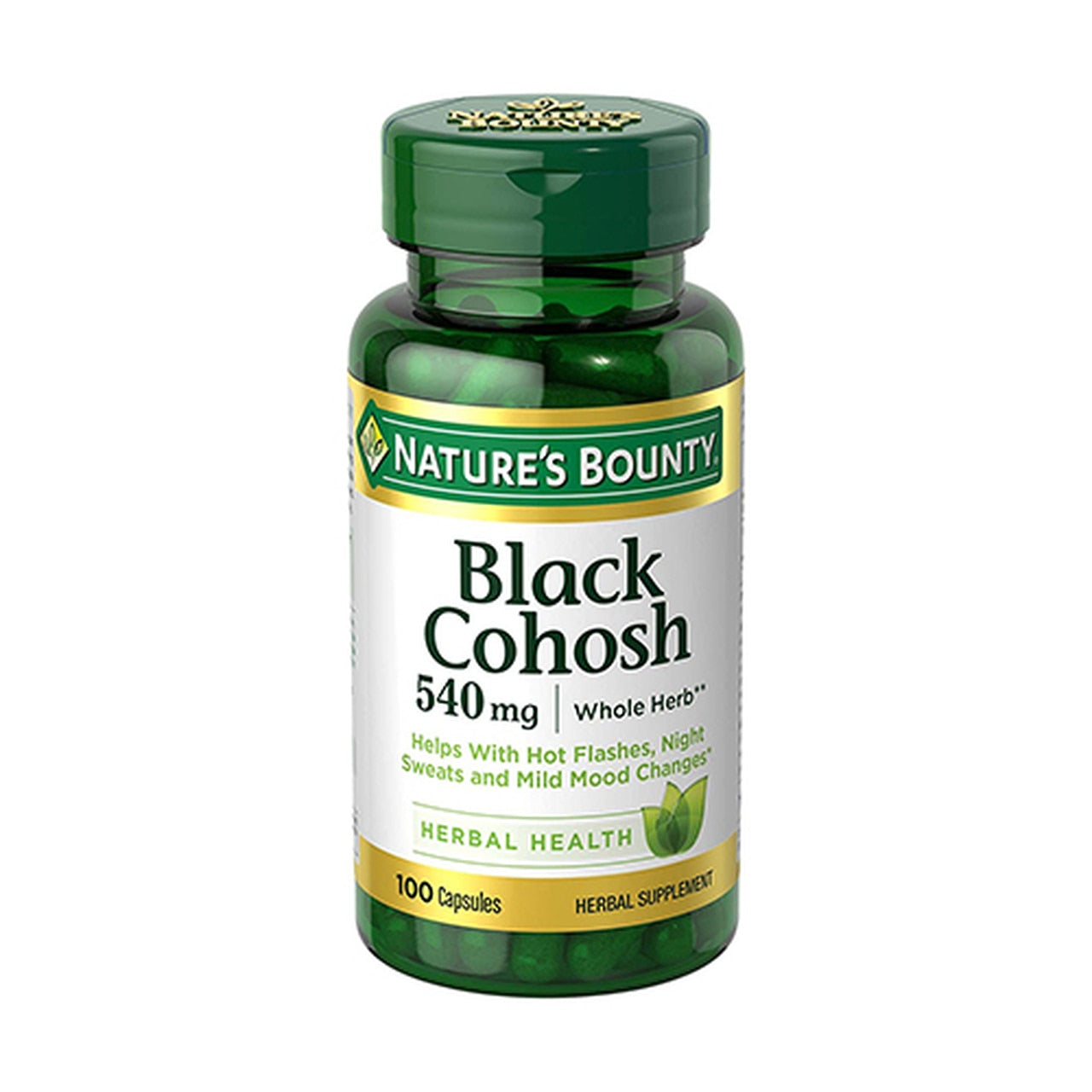 Nature'S Bounty Black Cohosh 540 Mg Capsules 100 Ea
