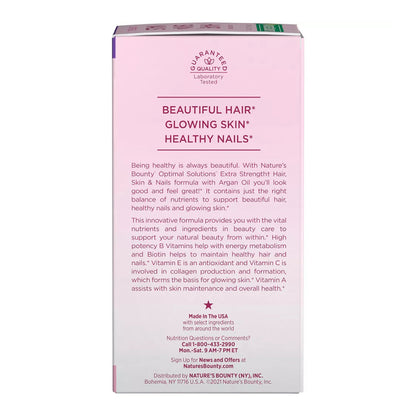 Natures Bounty 5000 Mcg Of Biotin Hair Skin And Nails Caplets - 150 Ea