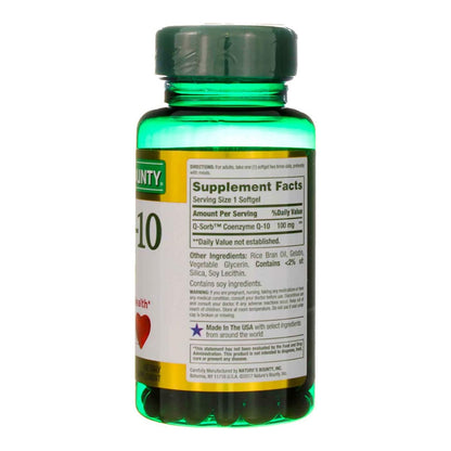 Natures Bounty Co Q-10 100 Mg Q-Sorb Softgels - 75 Count