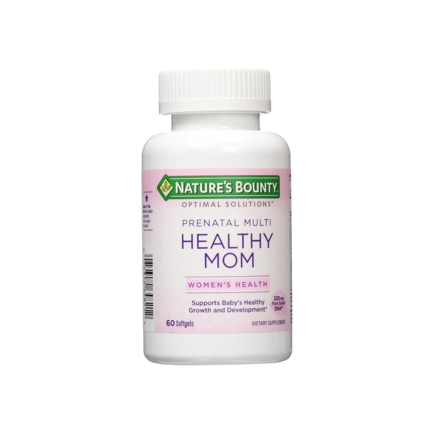 Nature'S Bounty Optimal Solutions Healthy Mom Prenatal Multivitamin Softgels 60 Ea
