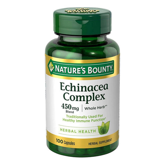 Natures Bounty Echinacea Complex 450 Mg Capsules - 100 Ea