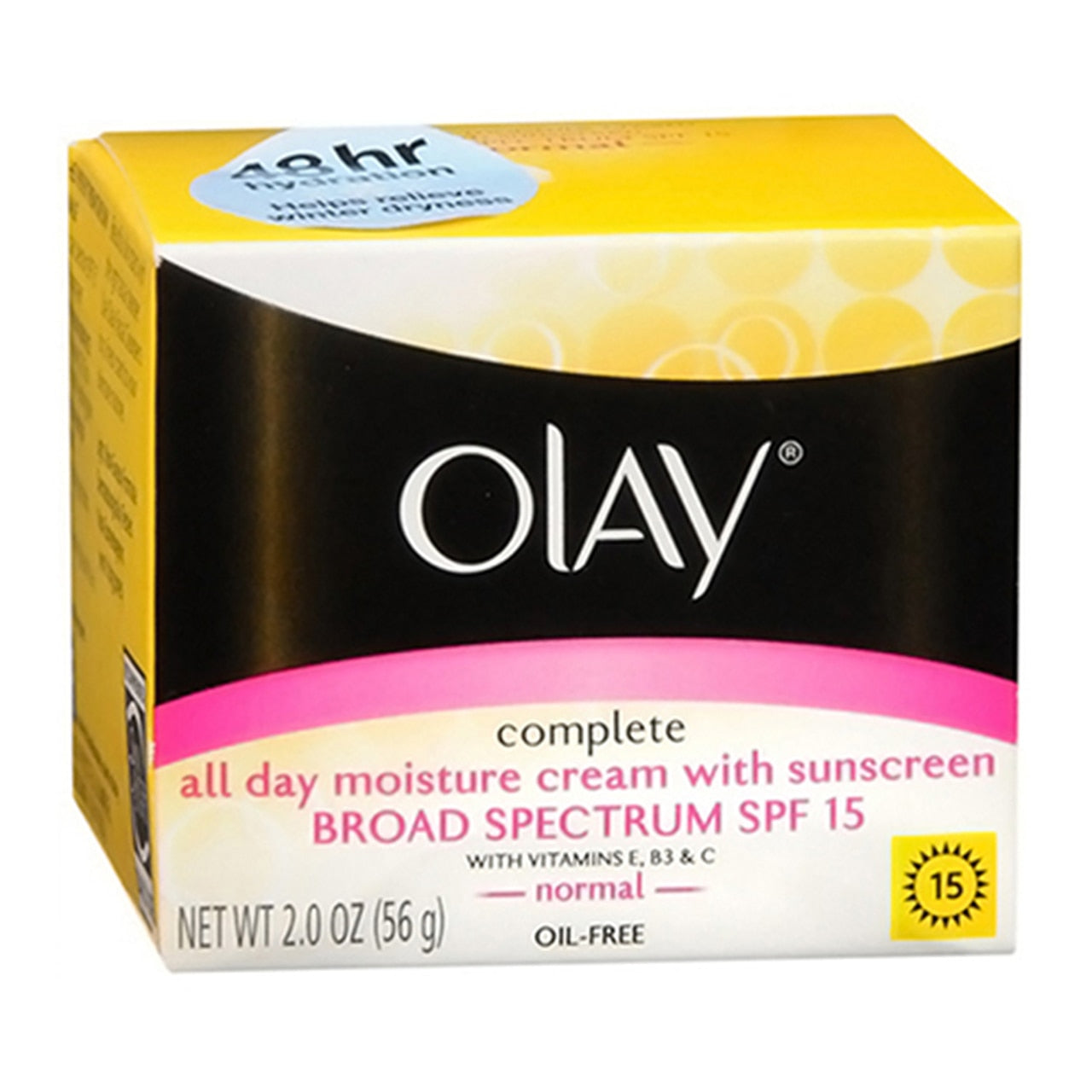 Olay Complete All Day Moisture Cream Spf 15, Normal -2 Oz