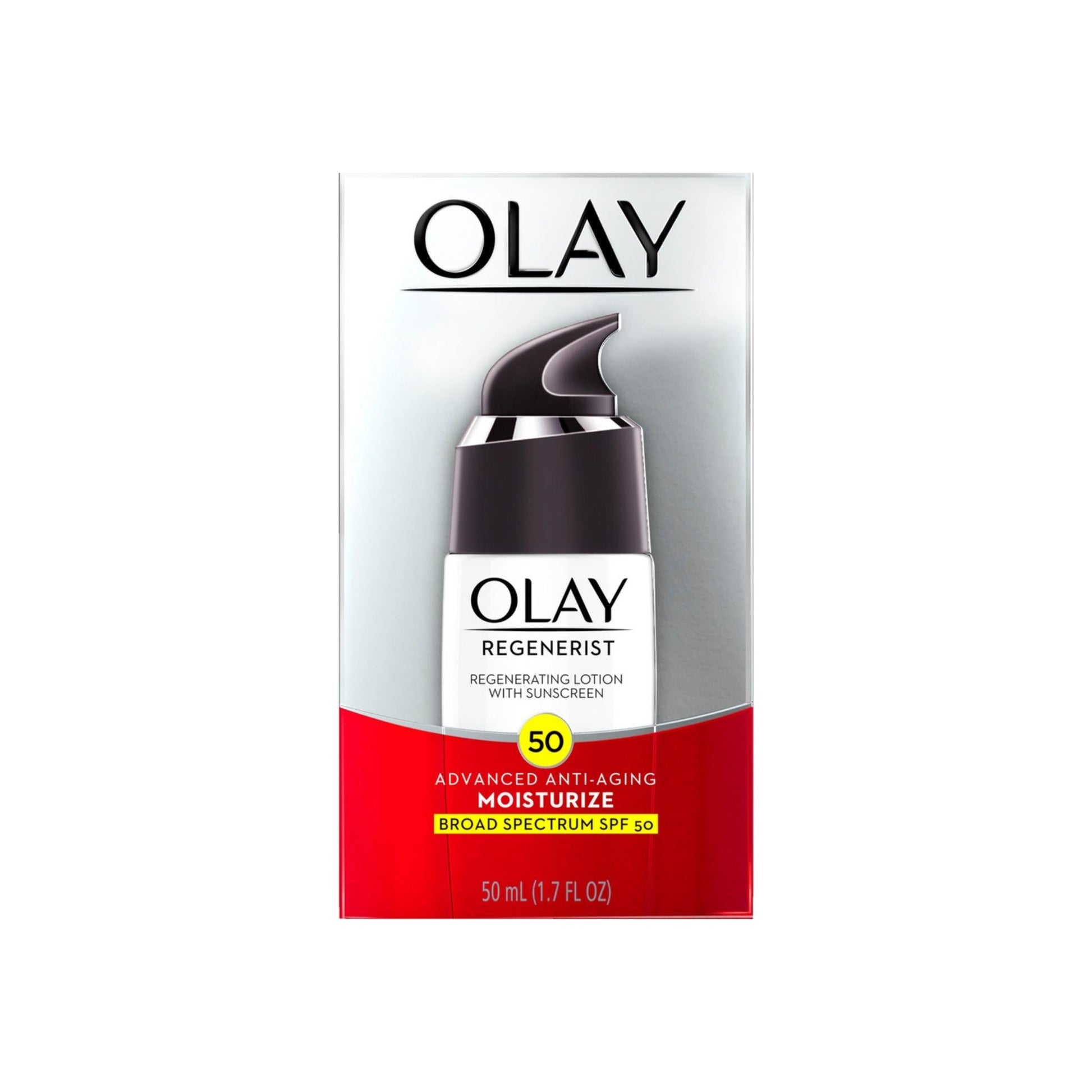 Olay Regenerist Advanced Anti-Aging Moisturizing Lotion With Sunscreen Spf 50 1.70 Oz
