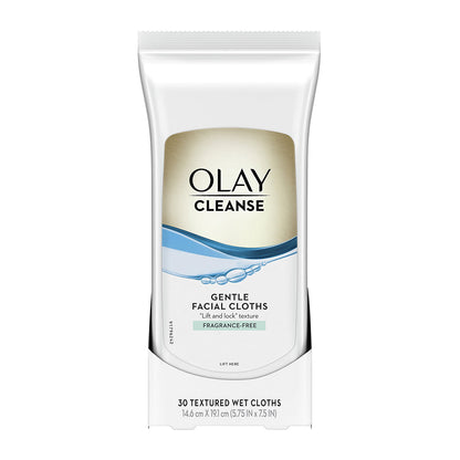 Olay Wet Cleansing Cloths, Sensitive Skin - 30 Ea
