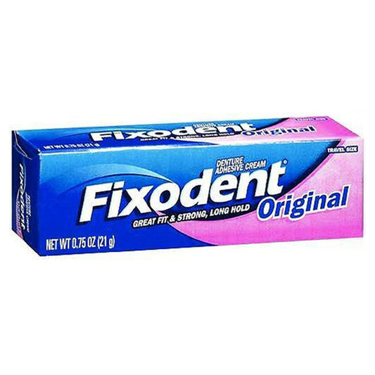 Fixodent Denture Adhesive Cream Original