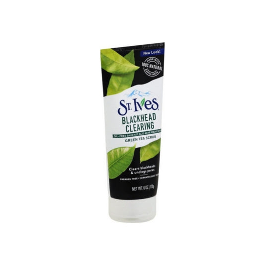 St. Ives Blackhead Clearing Face Scrub Green Tea 6 Oz