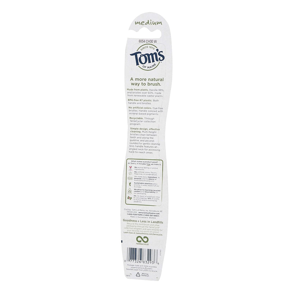Tom'S Of Maine Toothbrush Naturally Clean
