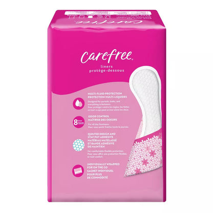 Carefree Acti-Fresh Daily Liners, Regular, Unscented, 54 Ct