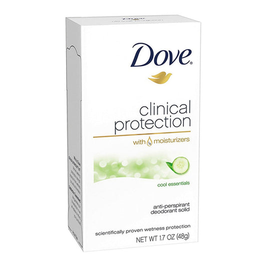 Dove Clinical Protection Anti-Perspirant Deodorant Solid 1.7 Ounce
