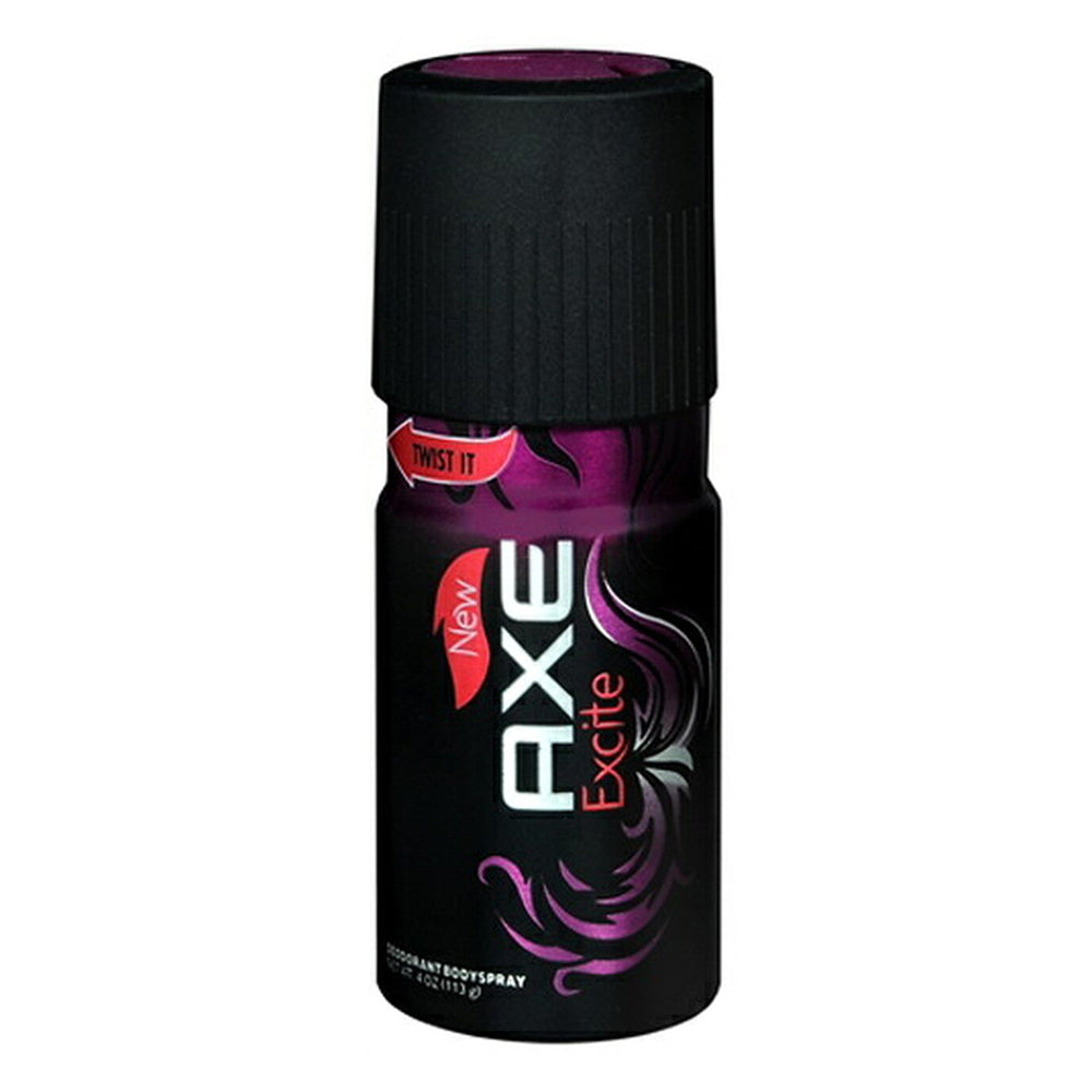 Axe Deodorant Body Spray, Excite - 4 Oz