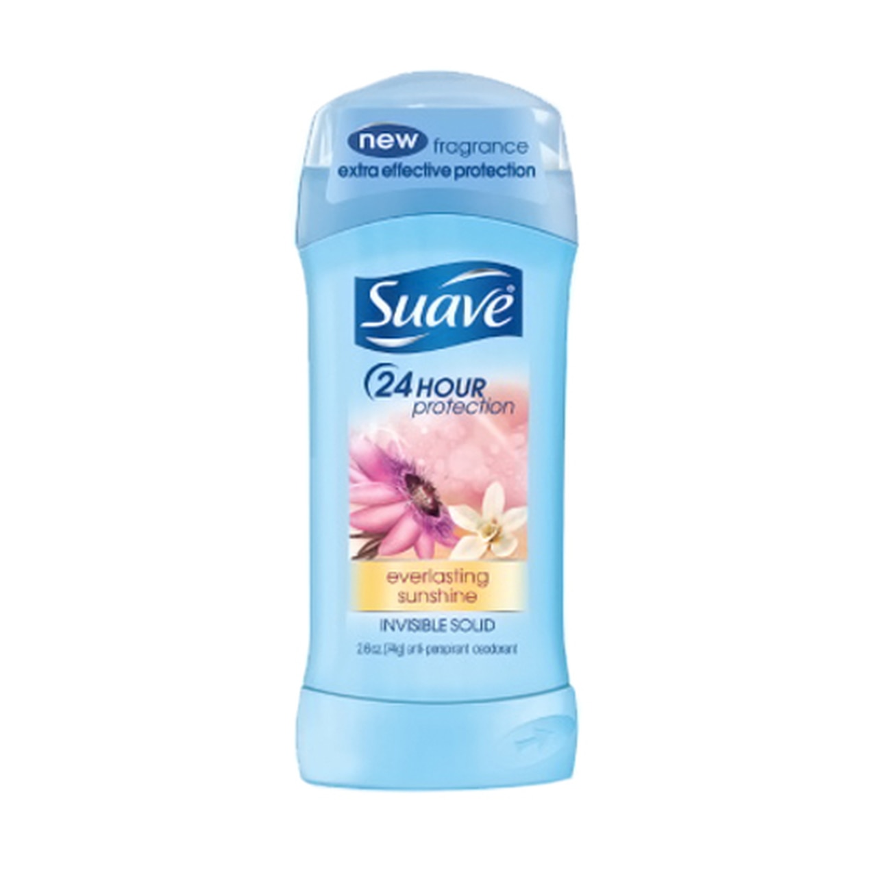 Suave 24Hr Protection Invisible Solid Everlasting Sunshine Deodorant - 2.6 Oz