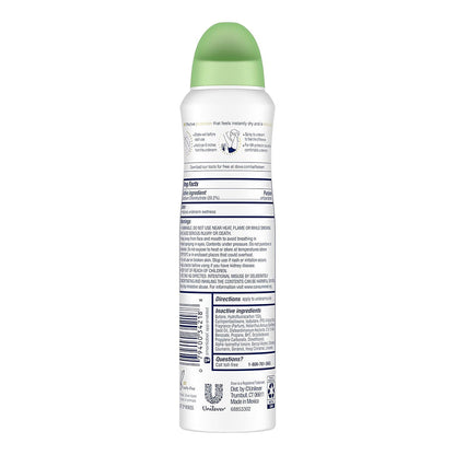 Dove Advanced Care Dry Spray Antiperspirant Deodorant For Women, Cool Essentials, 3.8 Oz