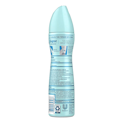 Degree Motionsense Anti-Perspirant Dry Spray, Shower Clean, Women - 3.8 Oz