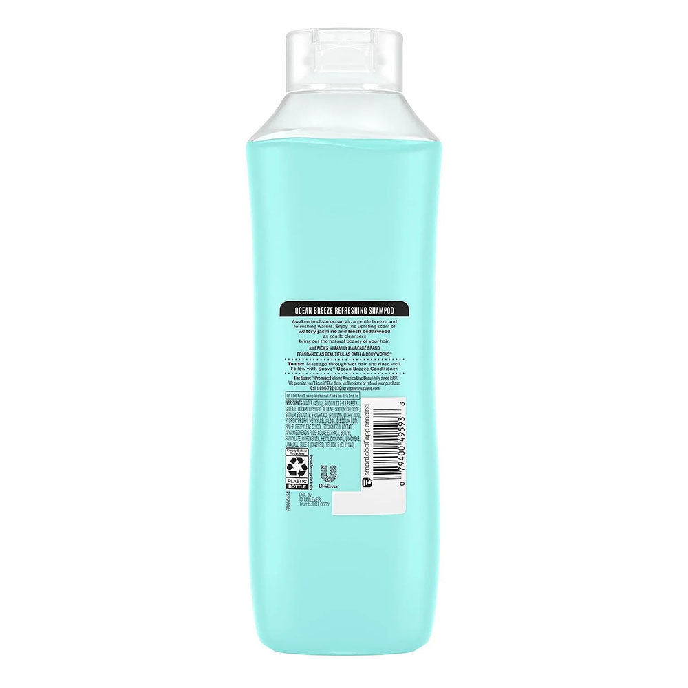 Suave Essentials Refreshing Shampoo, 22.5 Oz