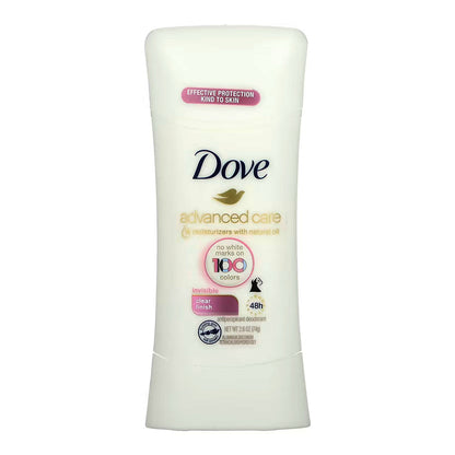 Dove Invisible Advanced Care Antiperspirant Deodorant, Clear Finish, 2.6 Ounce