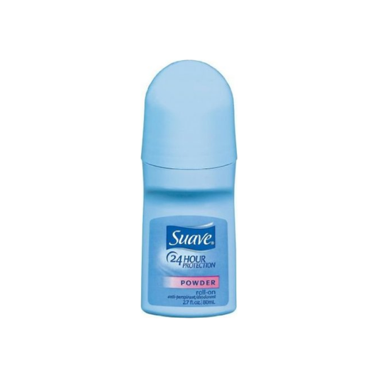 Suave 24 Hour Protection Anti-Perspirant Deodorant Roll-On Powder 2.70 Oz