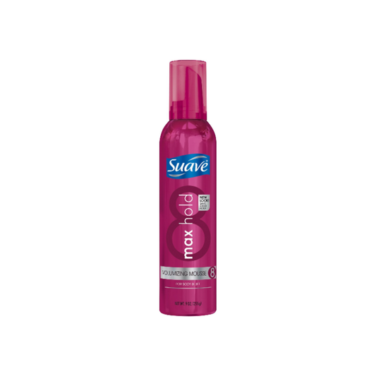 Suave Max Hold 8 Volumizing Mousse 9 Oz