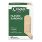 Curad Plastic Bandages One Size .75 X 3 - 80 Ct