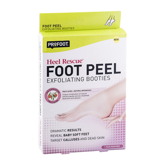 Profoot Heel Rescue Foot Peel Exfoliating Booties, 1 Pair