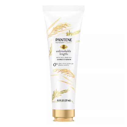 Pantene Pro V Nutrient Blends Unbreakable Lengths Conditioner, Rice Water, 8 Oz