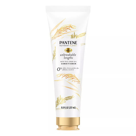 Pantene Pro V Nutrient Blends Unbreakable Lengths Conditioner, Rice Water, 8 Oz