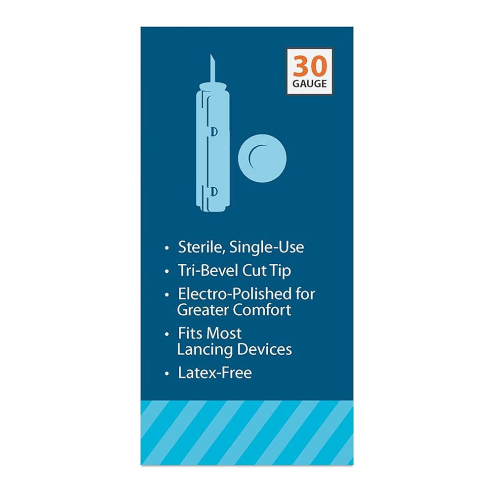 Easy Touch Twist Lancets 30 Gauge 100 Each