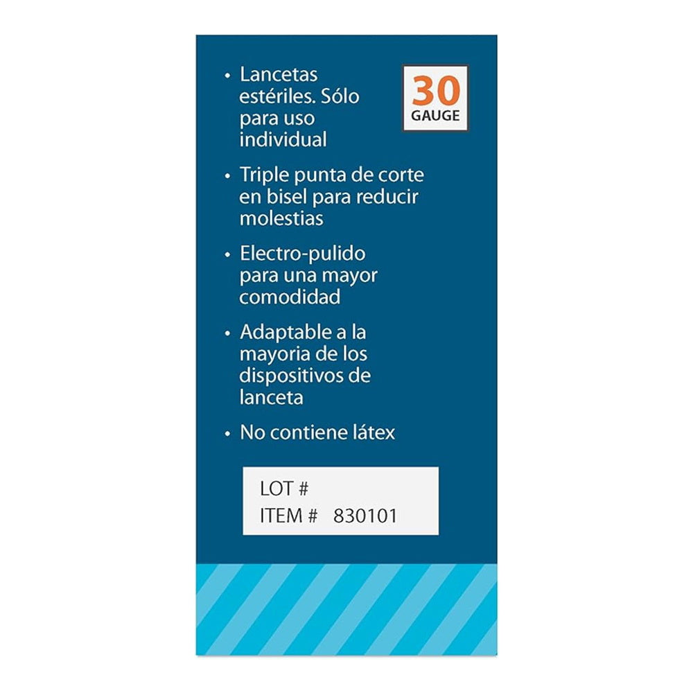 Easy Touch Twist Lancets 30 Gauge 100 Each