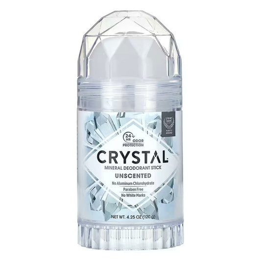 Crystal Deodorant Stick (30003), Unscented, 4.25 Ounce