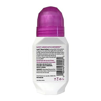 Crystal Roll-On Body Deodorant - 2.25 Oz