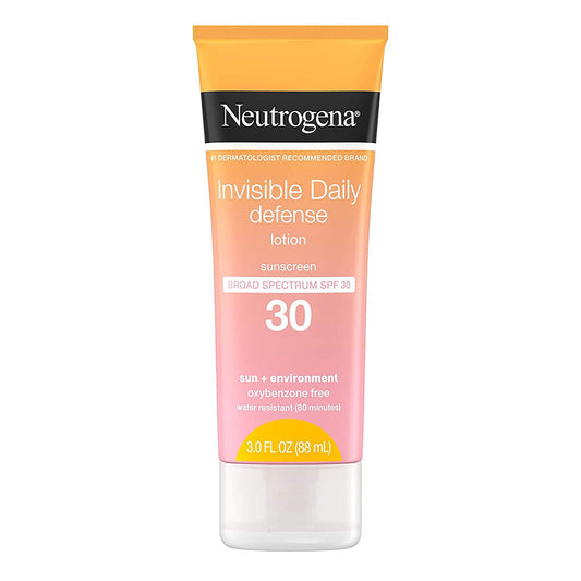 Neutrogena Invisible Daily Defense Sunscreen Lotion - Spf 30 - 3 Oz