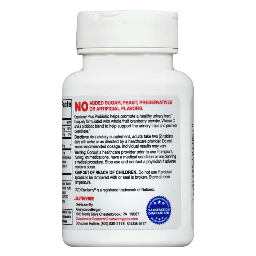 Gnp Cranberry Plus Probiotic Tab 90 Ct