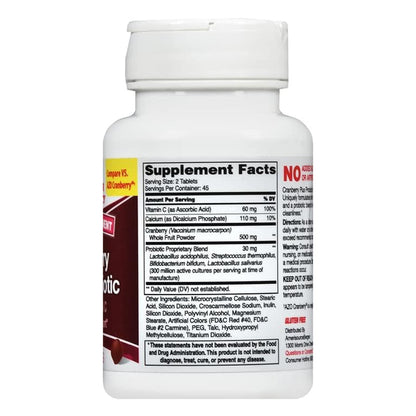 Gnp Cranberry Plus Probiotic Tab 90 Ct