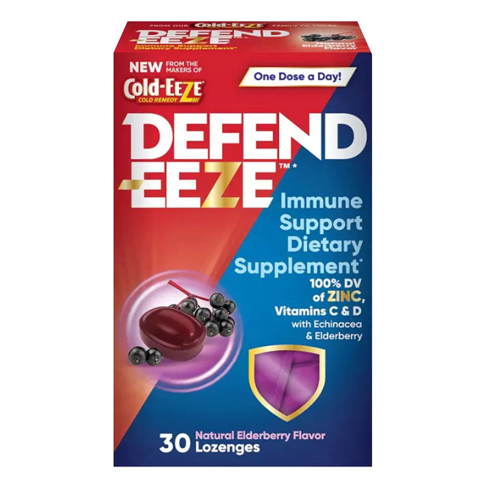 Cold Eeze Defend-Eeze Immune Support Dietary Supplement Lozenges, 30 Ct